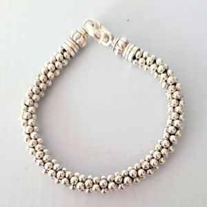 LAGOS Sterling Silver 7mm Caviar Rope Bracelet without tag